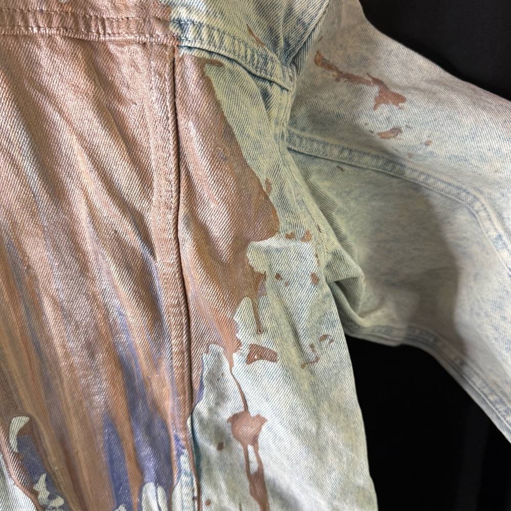 Wild Fable Multicolor Jean Jacket - Picture 8 of 11
